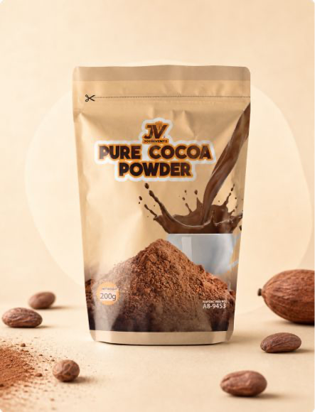 Johnvents Pure Cocoa Powder Pouch