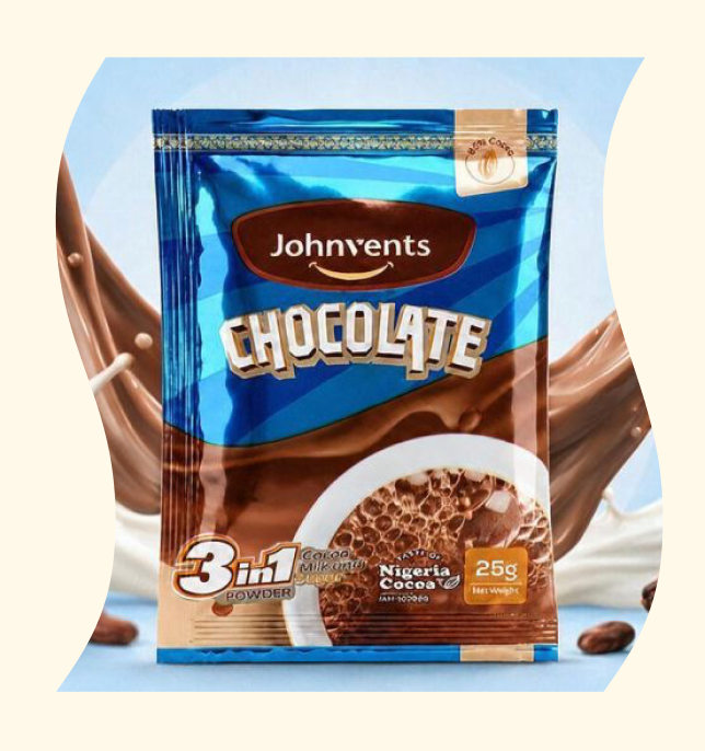 Johnvents Chocolate 3in1 Powder