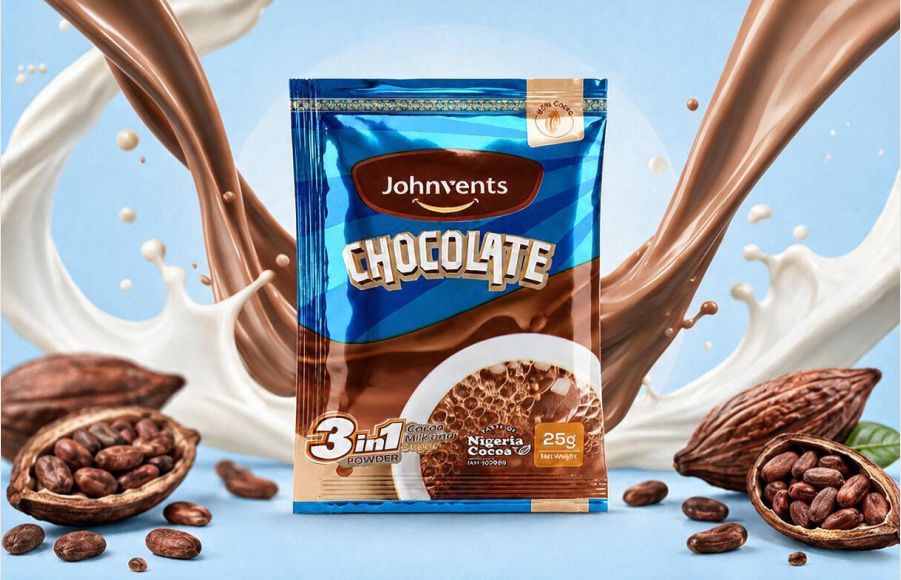 Johnvents 3in1 Chocolate sachet