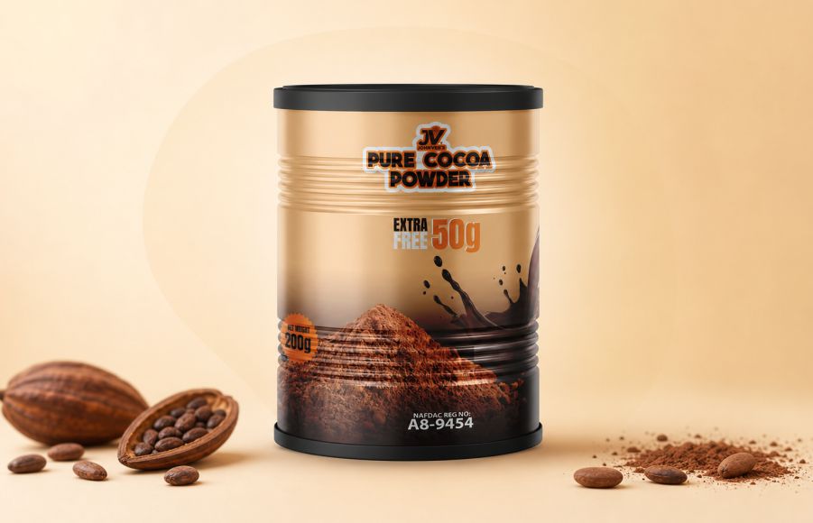Johnvents Pure Cocoa Powder Tin